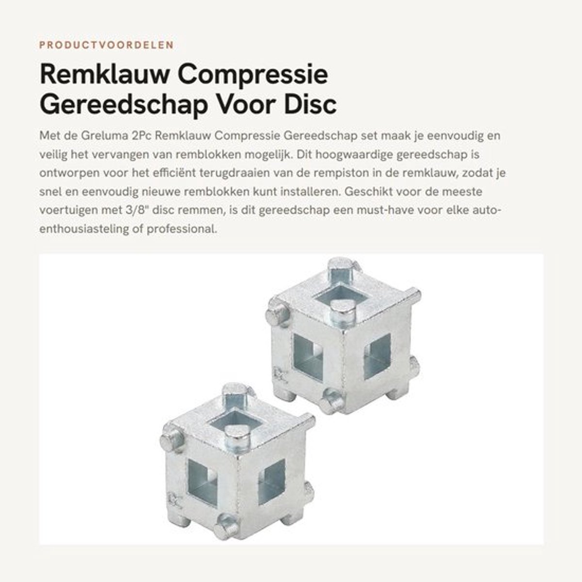 Remklauw Terugstelset - Remklauw Verf - Remklauw Fiets - Remklauw Cover - Remklauw Fatbike - Hoogwaardig Staal - Rempiston