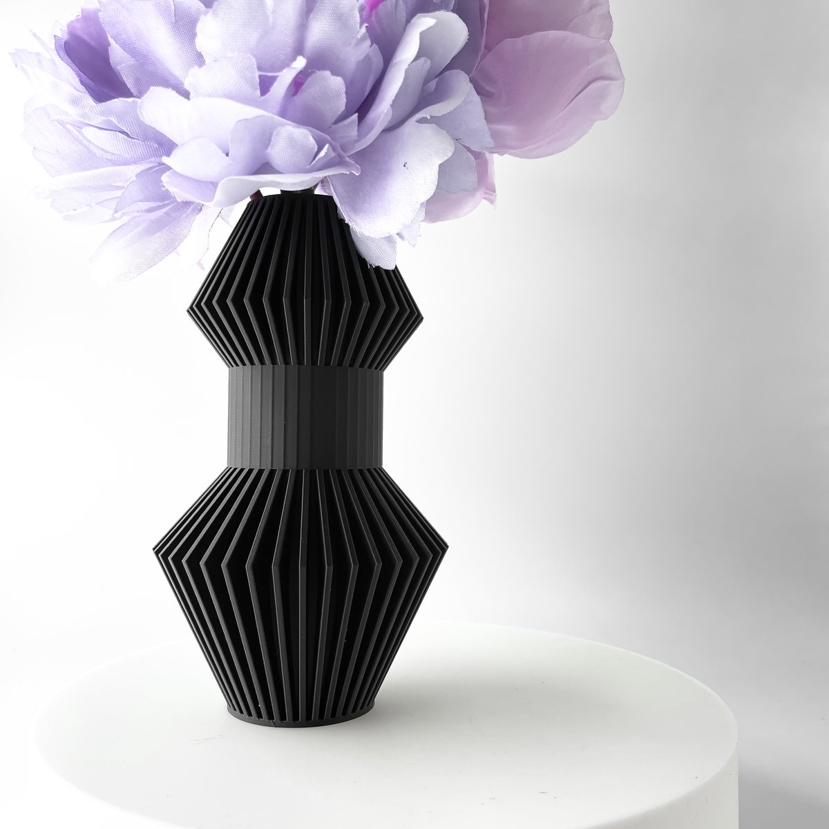 Skushy Vaas Anter - Geschikt voor Bouwbloemen - Japandi Designvaas voor Droogbloemen en Kunstbloemen - Sculpturale Decoratieve Vaas - Moderne Woondecoratie