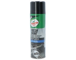 Turtle Wax GL Fresh Shine New Car - Herstelt snel en gemakkelijk glans - Voor alle kunststof onderdelen - Langdurige antistatisch - Stoot stof & vuil af - 500ml