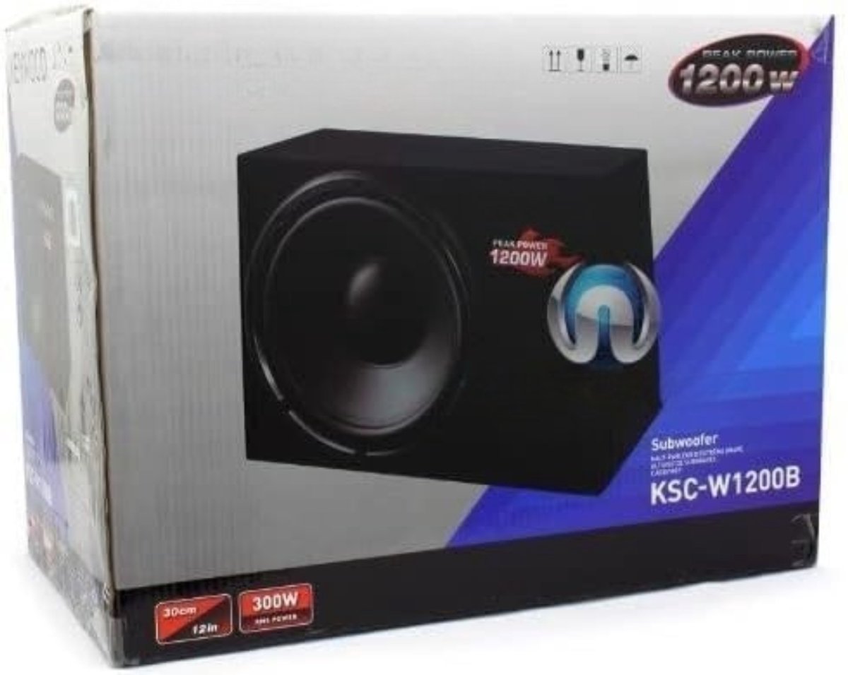 Subwoofer Auto - Underseat Subwoofer - Subwoofer Auto Met Versterker - Zwart - 3cm x 25cm x 17cm – foto 3