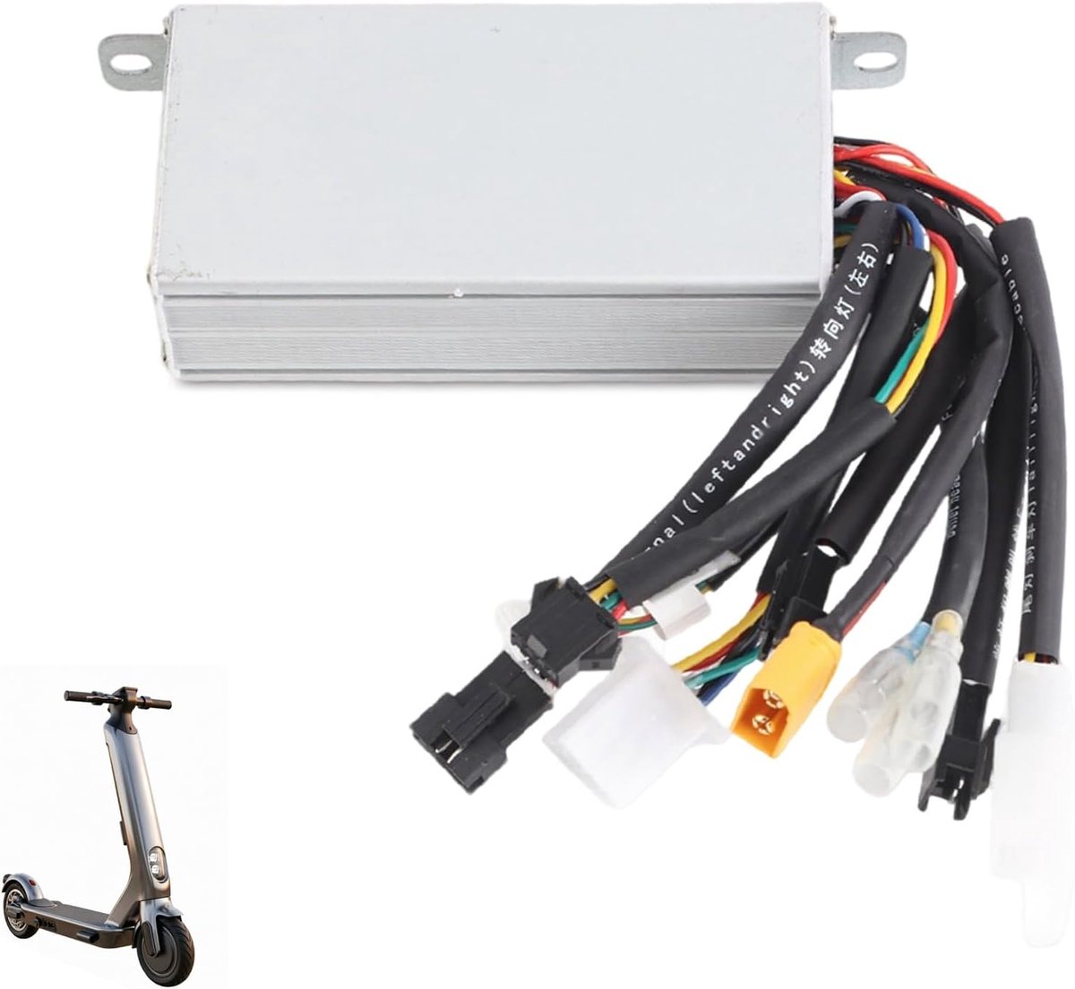 Elektrische scooter controller 48V 800W - dual drive model T4 DB L148 - aluminium behuizing - uitstekende warmteafvoer - ShopVlot
