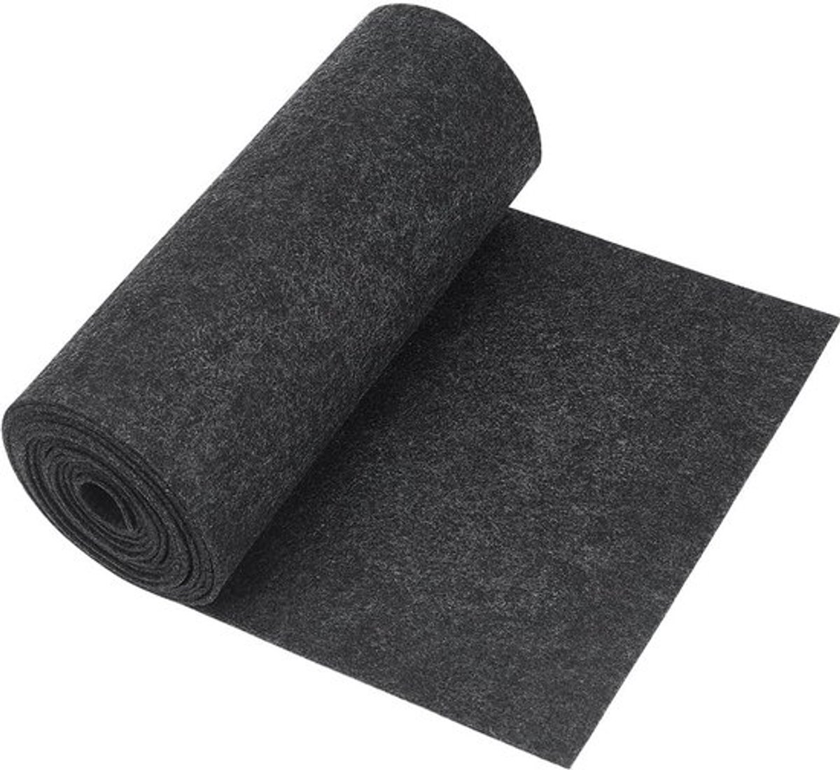 Viltstofrol Donkergrijs - Knutselviltrol 3 x 24 cm - Doe-het-zelf Handwerk - Naaien - Patchwork - Dikke Kwaliteit - Vilt