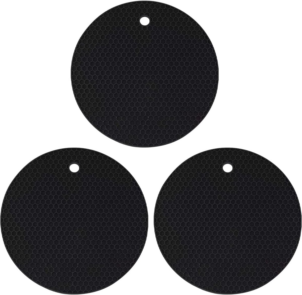 Siliconen Trivet Protector 17,5 cm - Hittebestendig tot 230 °C - Antislip en Duurzaam - Bescherm je Frituurpan - ShopVlot