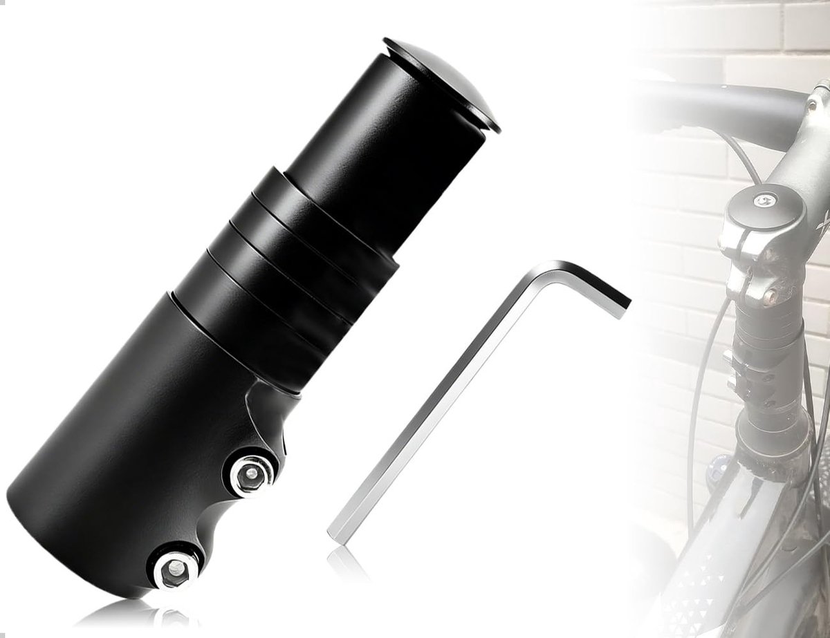 Solidchoice - Aluminium Fiets Handlebar Riser met Inbussleutel