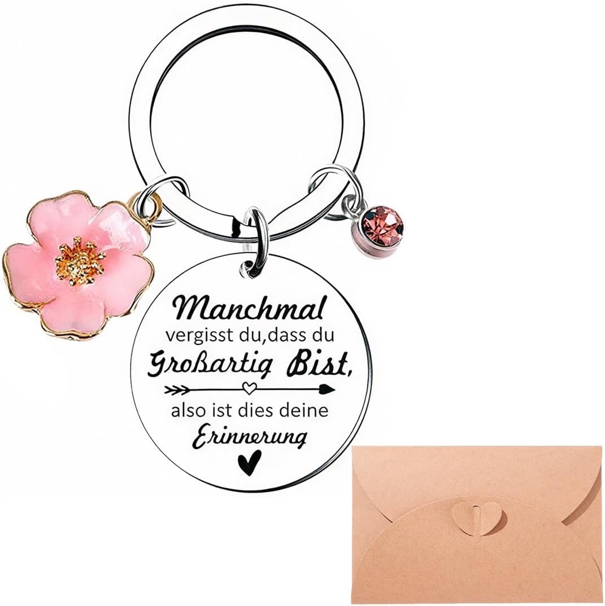 Sleutelhanger cadeaus voor vrouwen - Adventskalender cadeaus - Inclusief enveloppen - ShopVlot