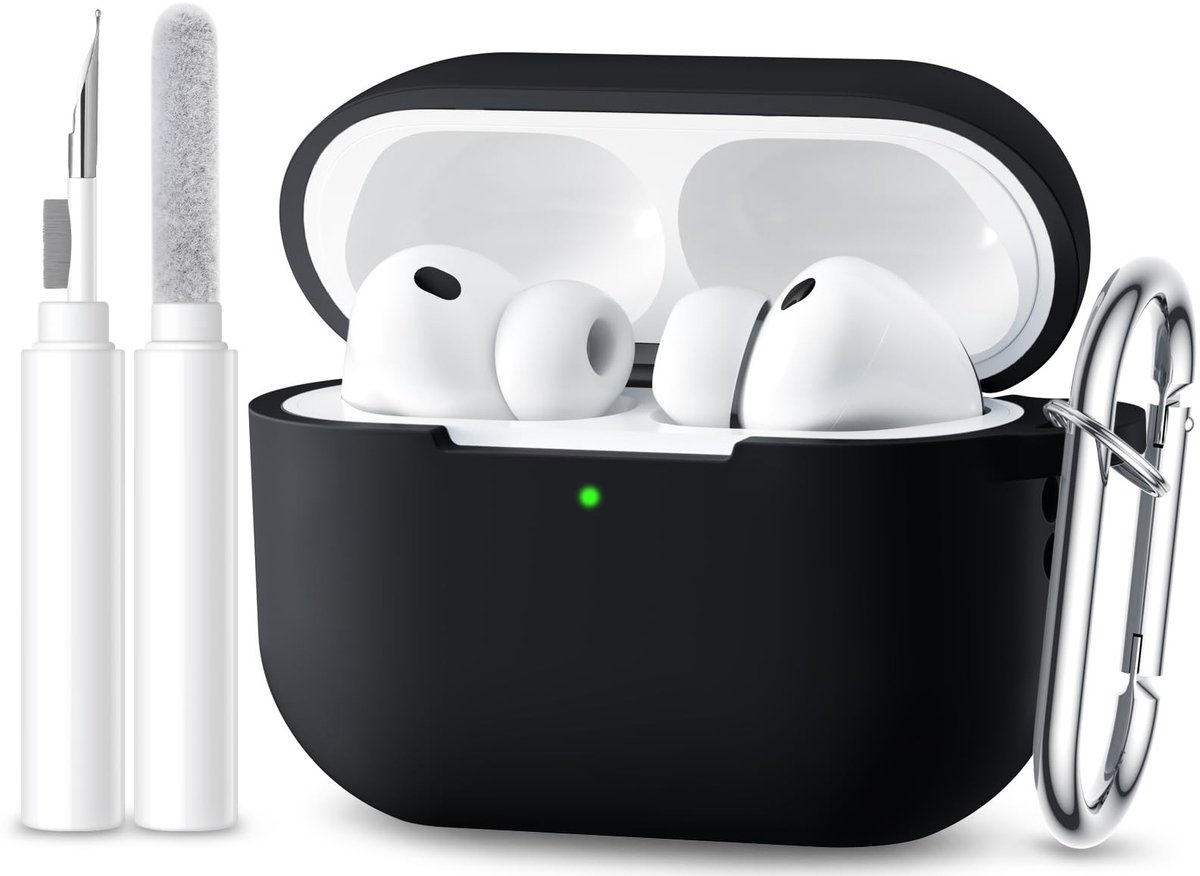Solidchoice - Beschermhoes voor AirPods Pro 3 met Schoonmaakset