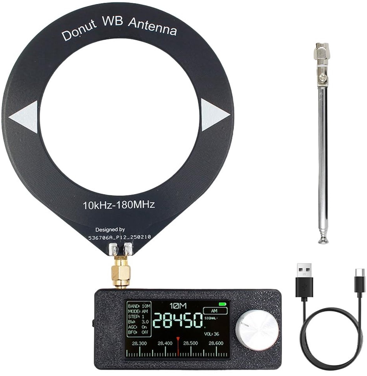 Solidchoice - Draagbare Mini Radio met Volledige Bandontvangst