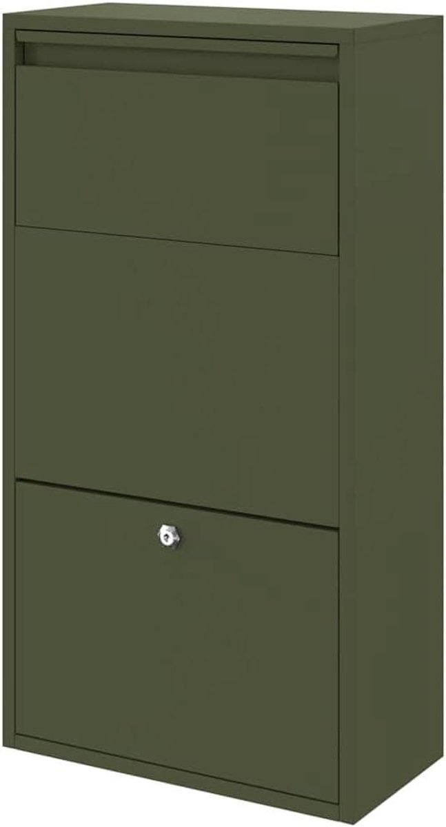 Pakket inwerp box - Pakketbox brievenbus - Pakketten veilig ontvangen - Weerbestendig gepoedercoat staal