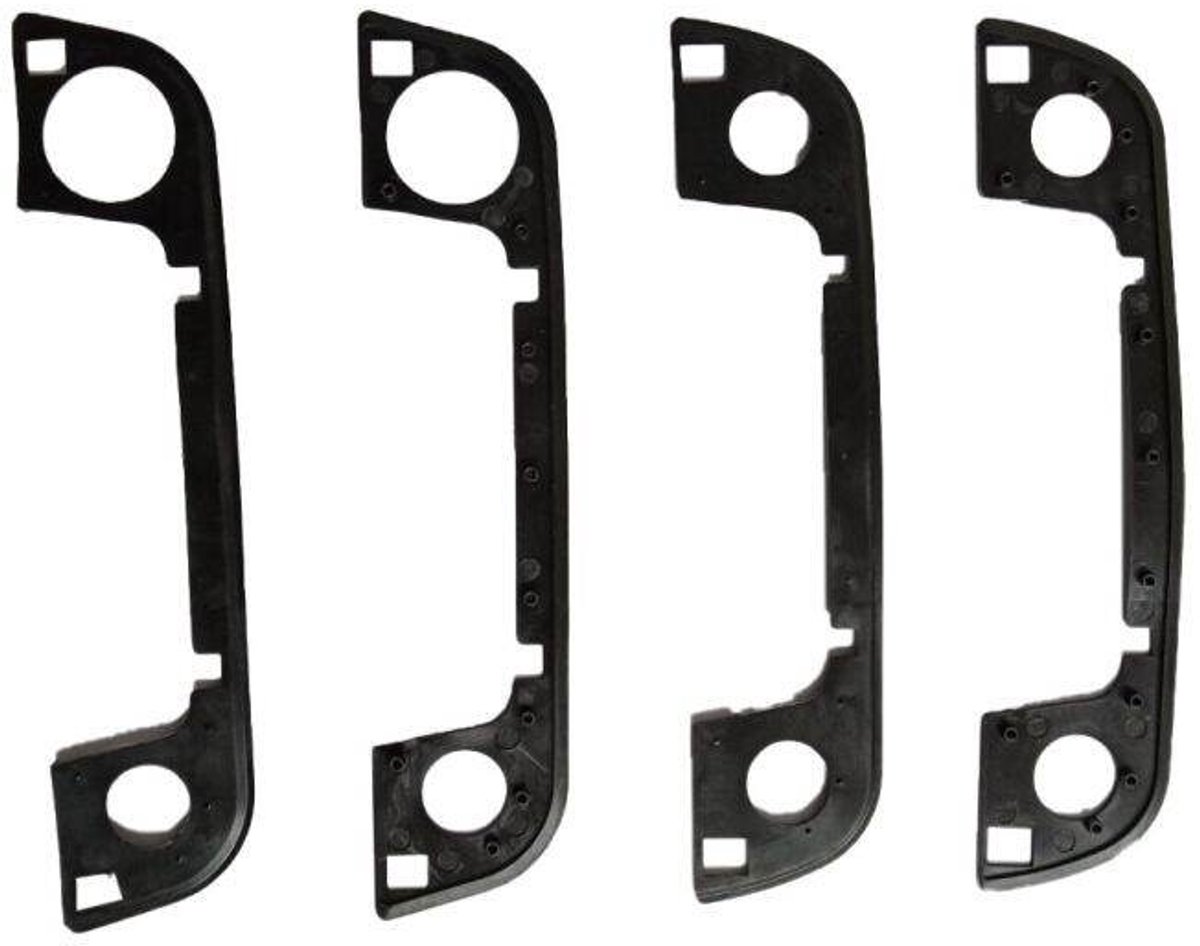 Set van 4 rubberen deurgreepafdichtingen compatibel met BMW E36 E34 E32 Z3 3 5 7 Serie 51218122441 51218122442