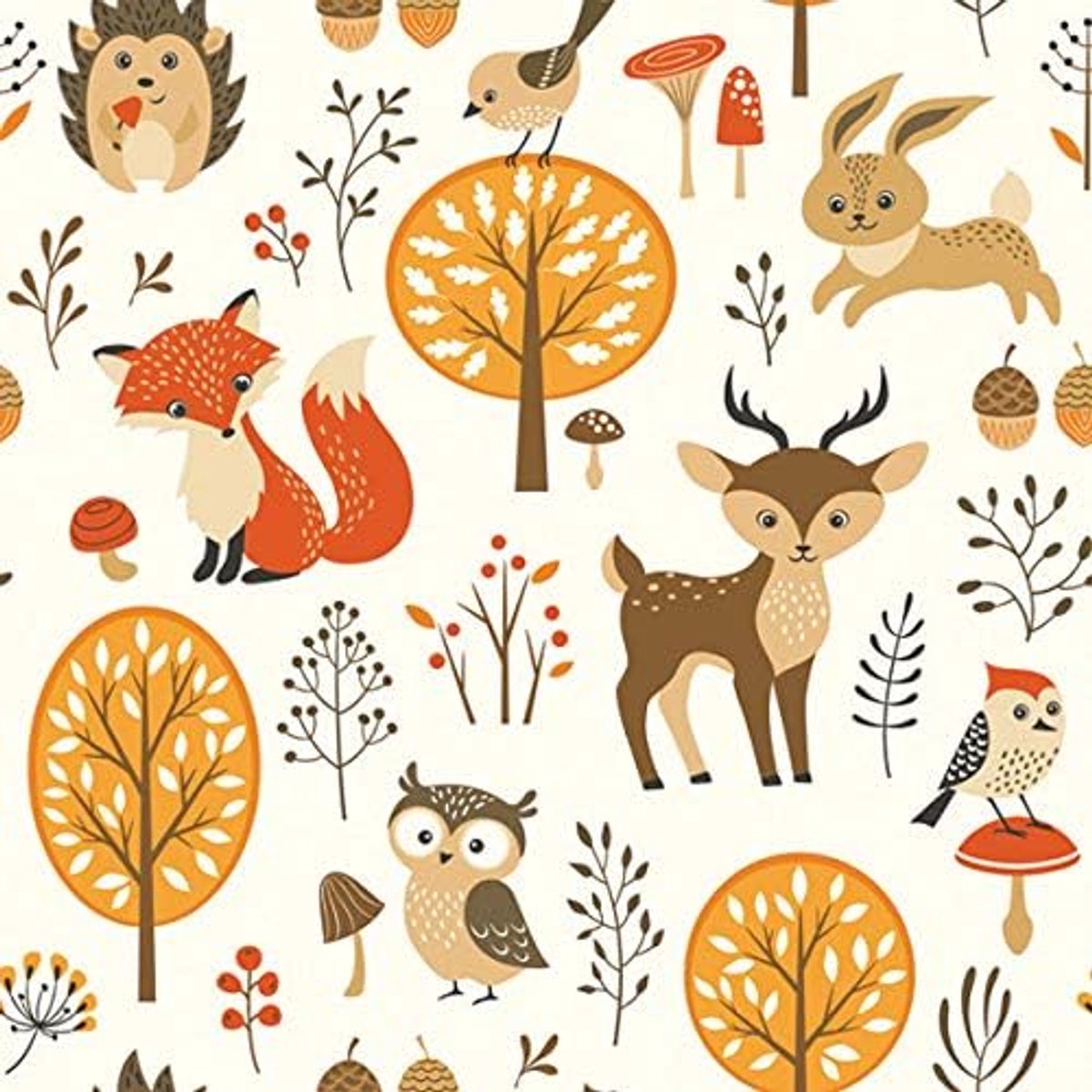 Servetten Funny Animals 33x33cm - 20-delig - Herfstthema - Leuk voor kinderen - ShopVlot