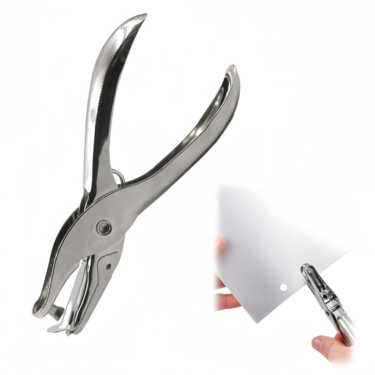 Enkele Gatentang voor Papier - Metaal - Gatdiameter 3 mm - Voor Wenskaarten en Scrapbooking