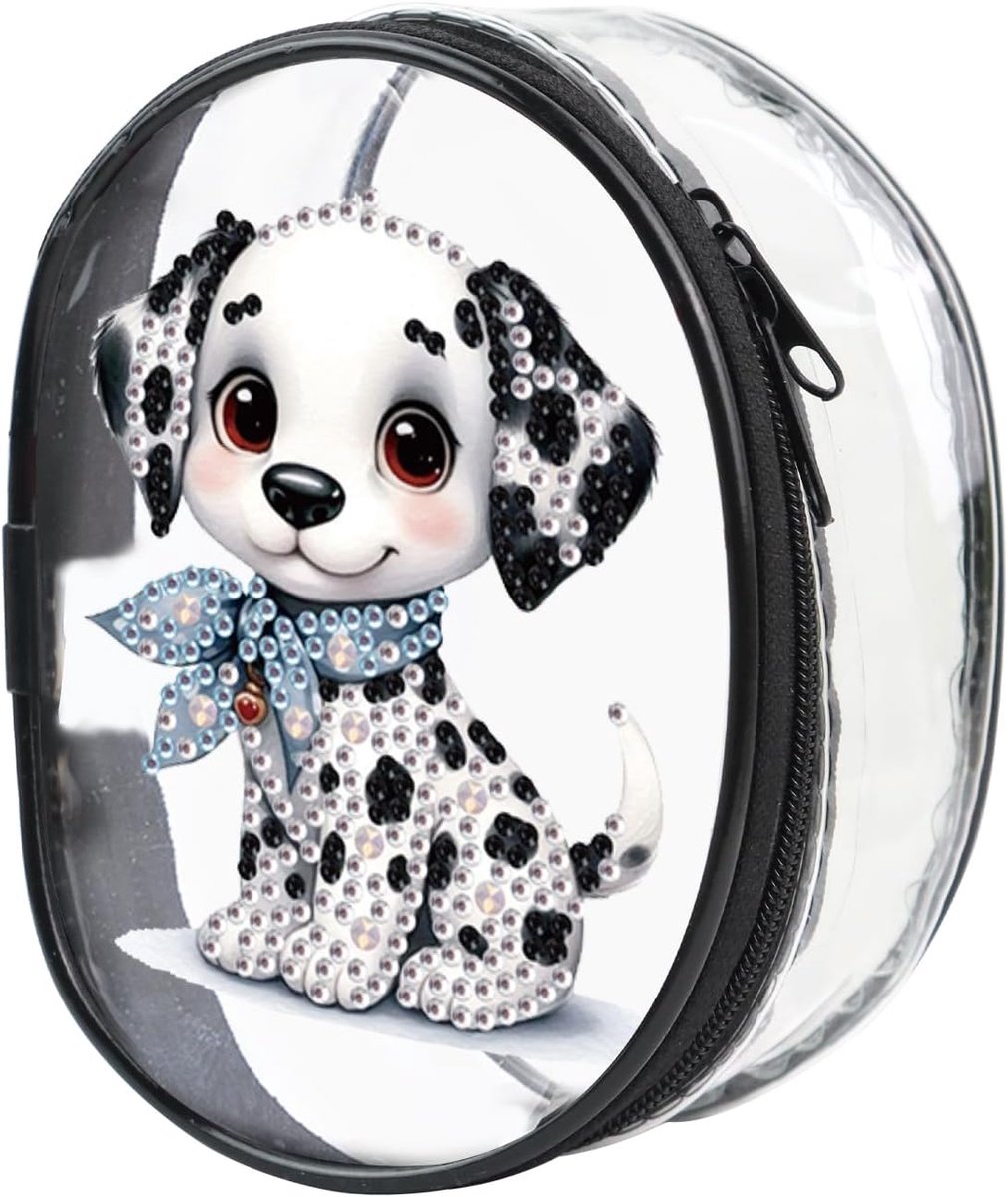 DCIDBEI Diamond Painting Coin Wallet, Credit Card Wallet with Zip, Keychain, Small Wallet, Business Card, Mini Wallet - ShopVlot