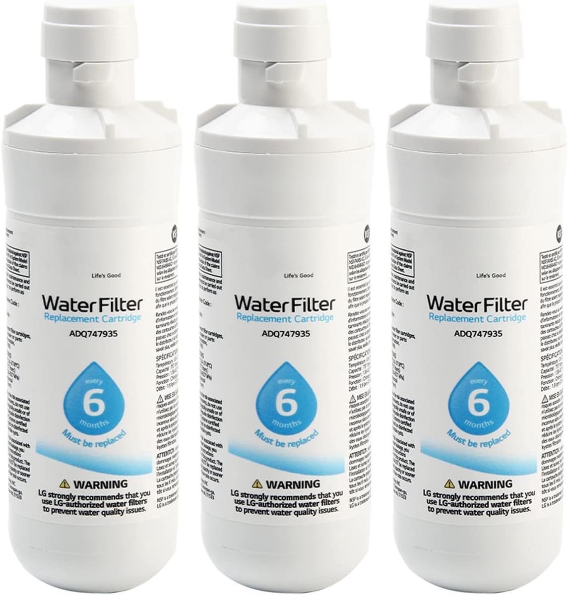 LT1000p Refrigerator Water Filter, Replaceable Water Filter for Kenmore 9980 Refrigerator Water Filter (Size : 3PCS) - ShopVlot
