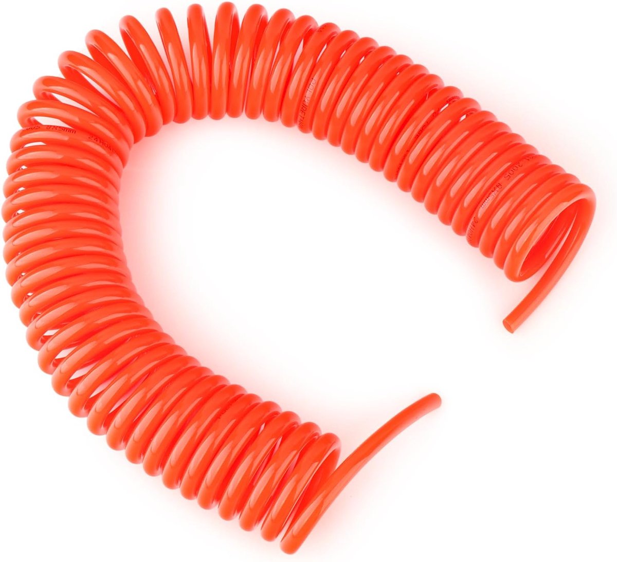 1pc 6 x 4mm Recoil Pneumatic Hose, 6M Red Coil Spring Hose, Air Tools - ShopVlot