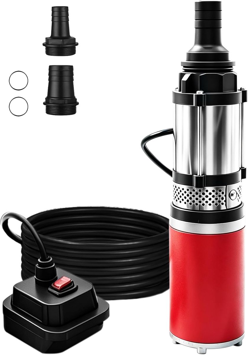 Accudompelpomp, compatibel met Makita 18 V dompeldrukpomp, cisterpomp 25 mm/38,1 mm/50 mm, 47 l/min debiet - ShopVlot