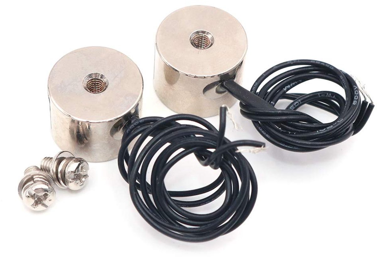 Suctie Elektromagneet 3kg - DC 24V - Energiezuinig - Voor laboratoriumtransport - ShopVlot