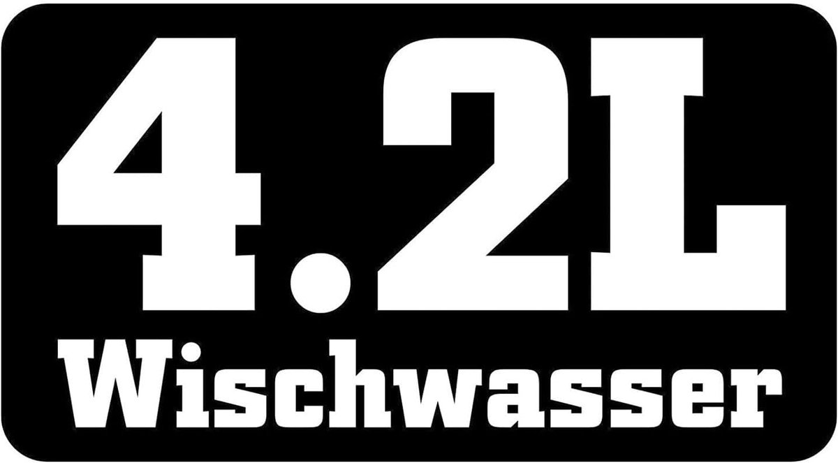 Auto sticker 11 x 6 cm - weerbestendig - grappige tekst - opvallend voor auto en motor - ShopVlot