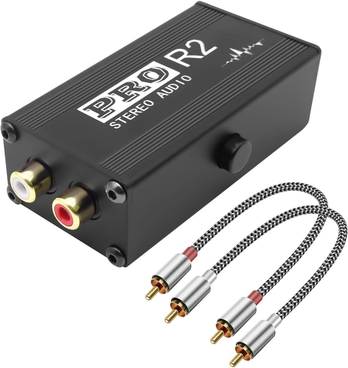 RCA geluidsfilter voor auto - aardlus isolator - RCA kabel - verbeterde geluidskwaliteit - ShopVlot