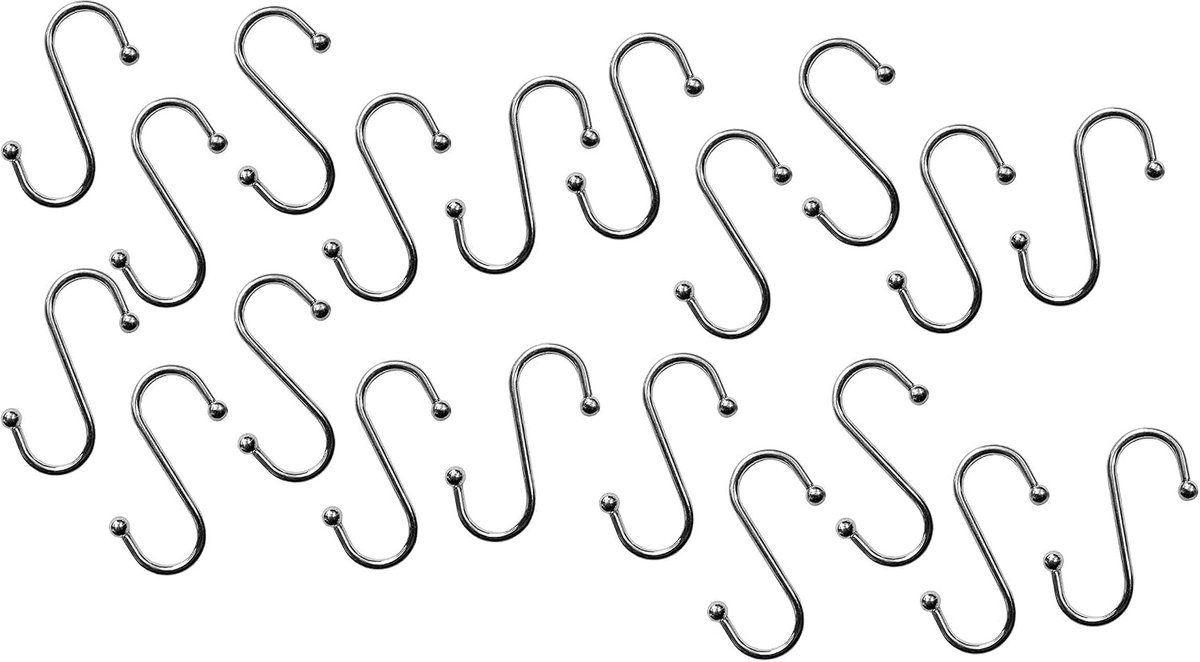 S-haken 70 mm - staal - 50 kg draagvermogen - ideaal voor ophangen - ShopVlot