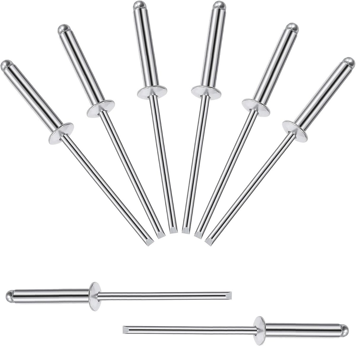 Blindrivetten 3 x 16 mm - Aluminium handvat - Stalen mandrel - Duurzaam en corrosiebestendig - ShopVlot