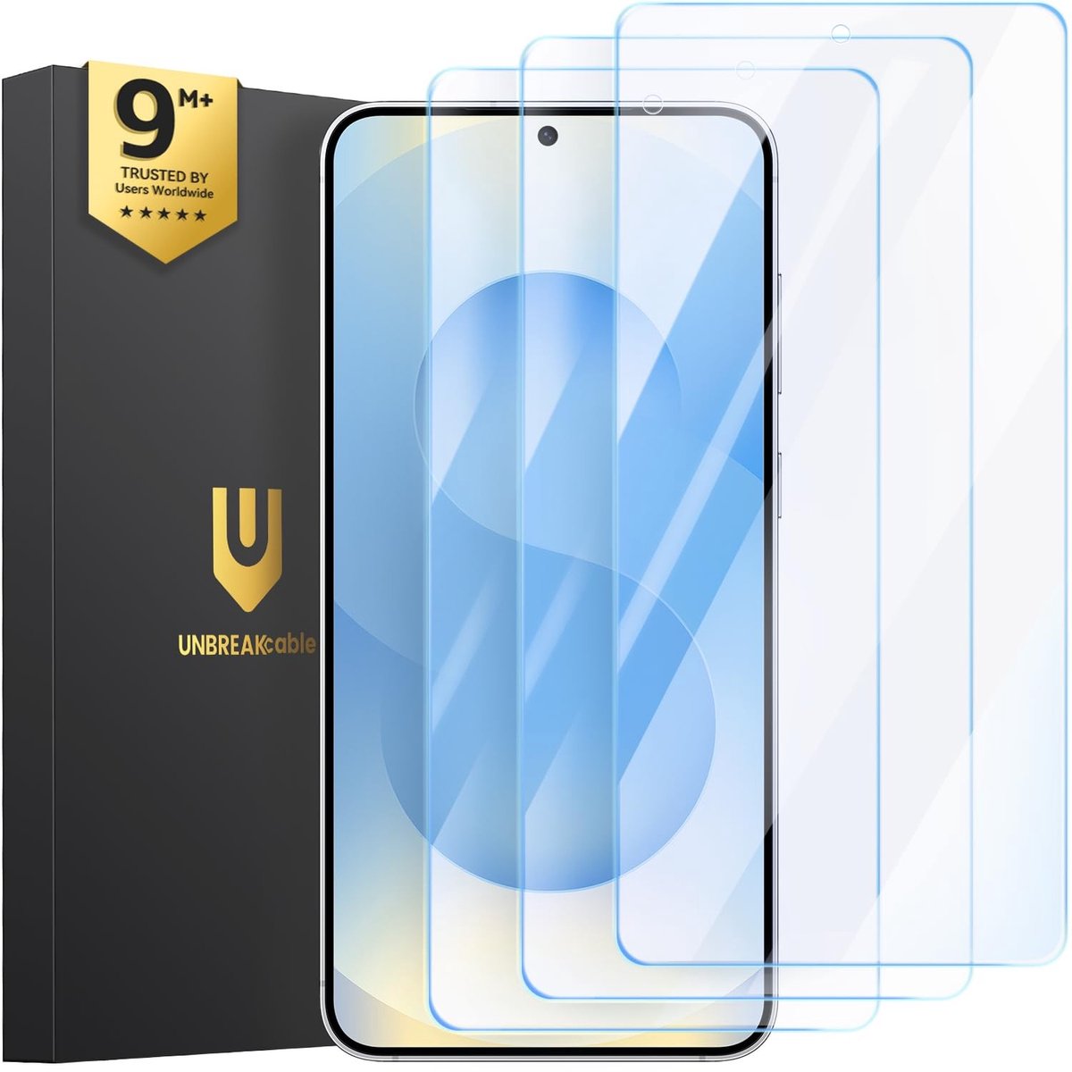 Solidchoice - Screen Protector voor Samsung Galaxy S25+ - 3 Stuks