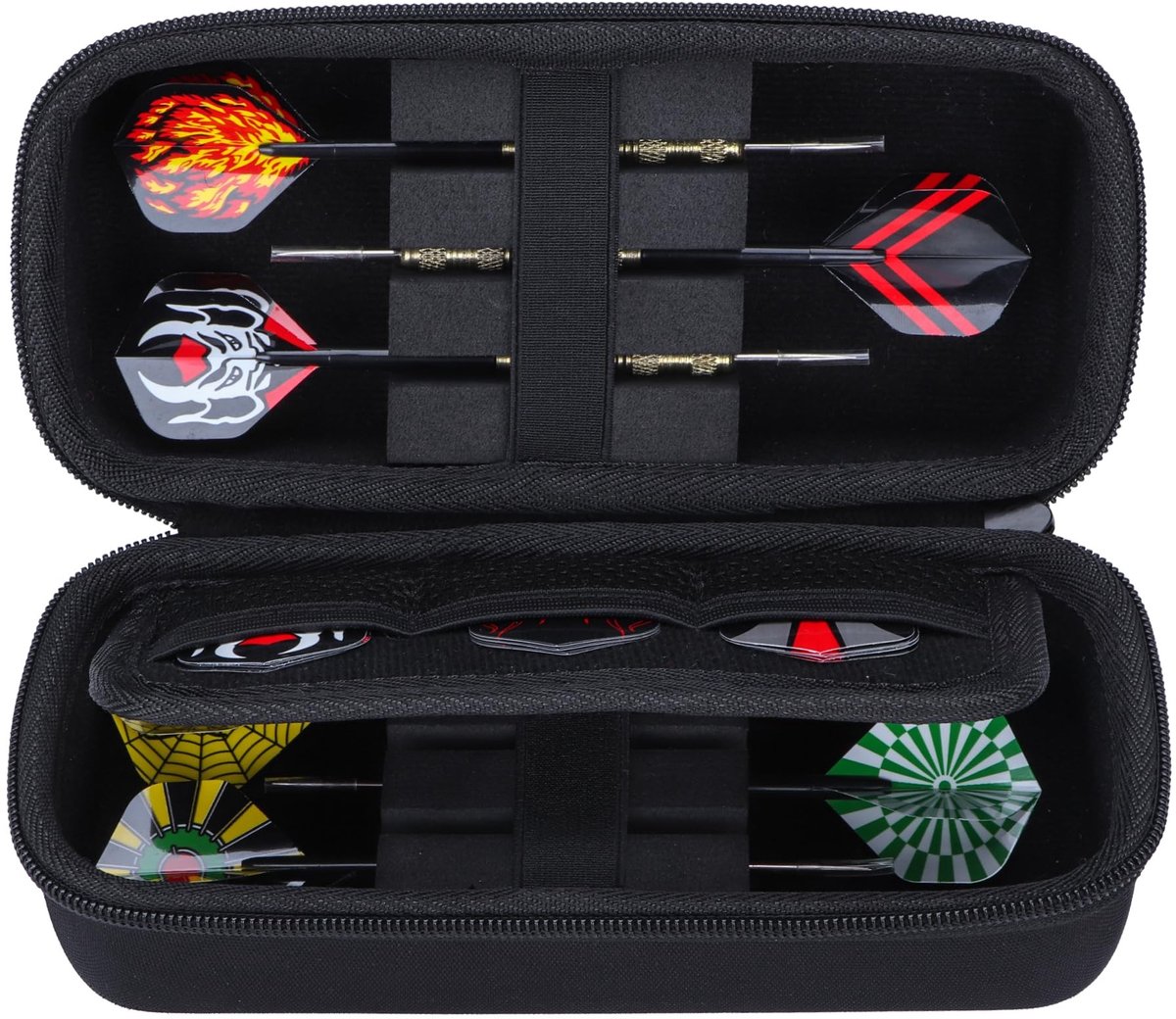 Solidchoice - Harde Case voor Darts met Opslagcapaciteit voor 6 Darts