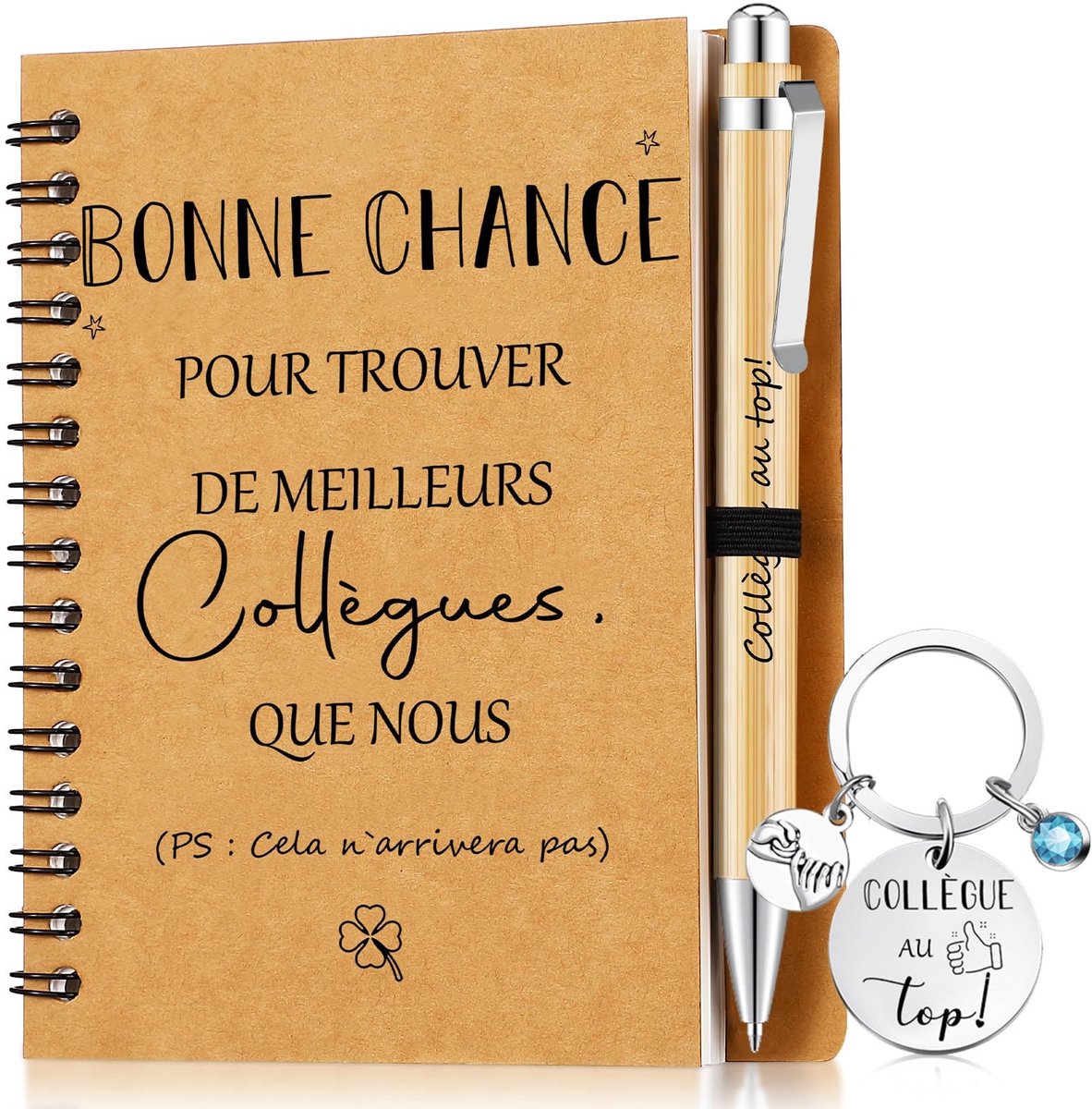 Solidchoice - Cadeauset voor Collega's met Pennen en Notitieboek