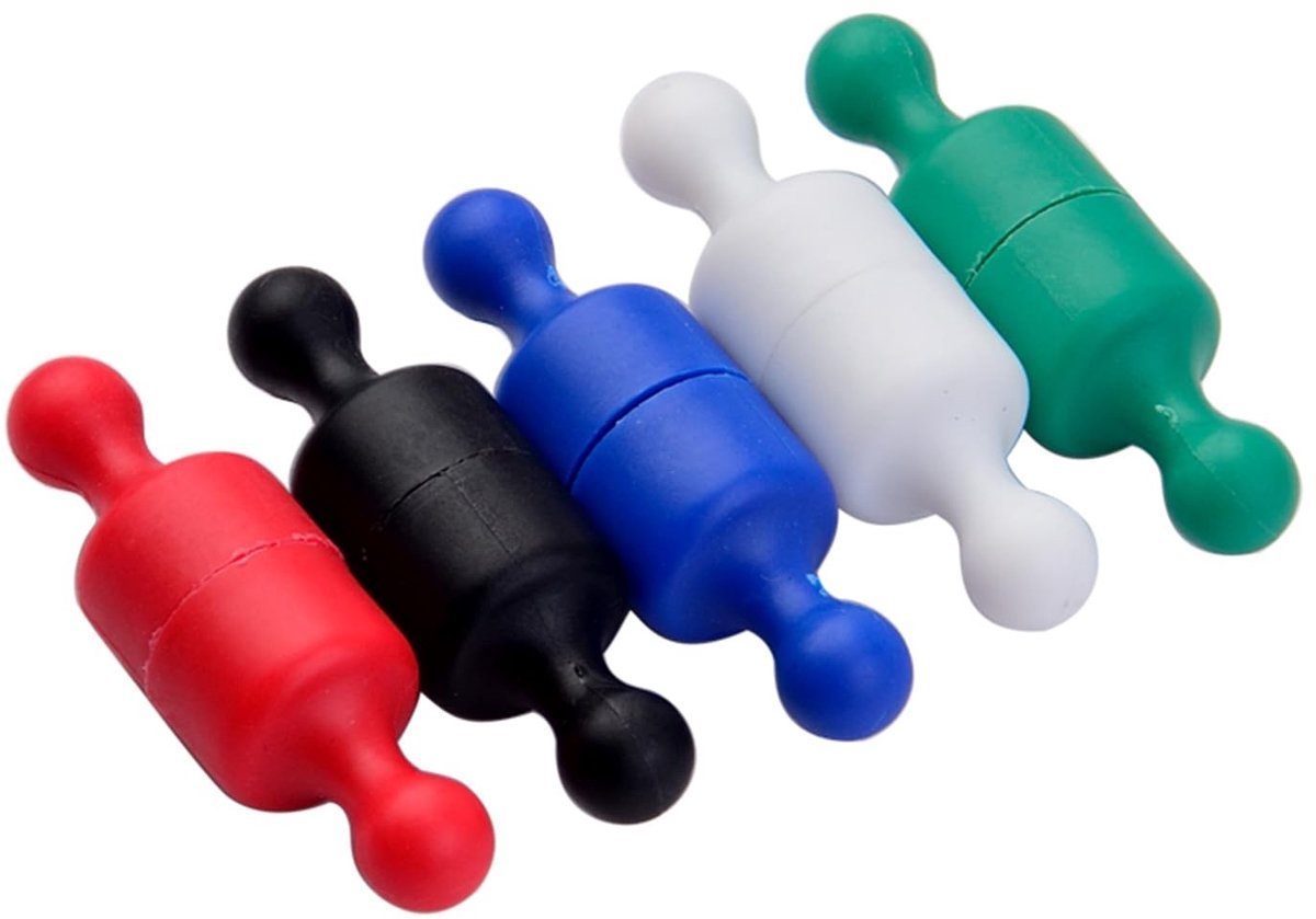 Solidchoice - Set van 12 Magnetische Pins voor Fridge en Whiteboard