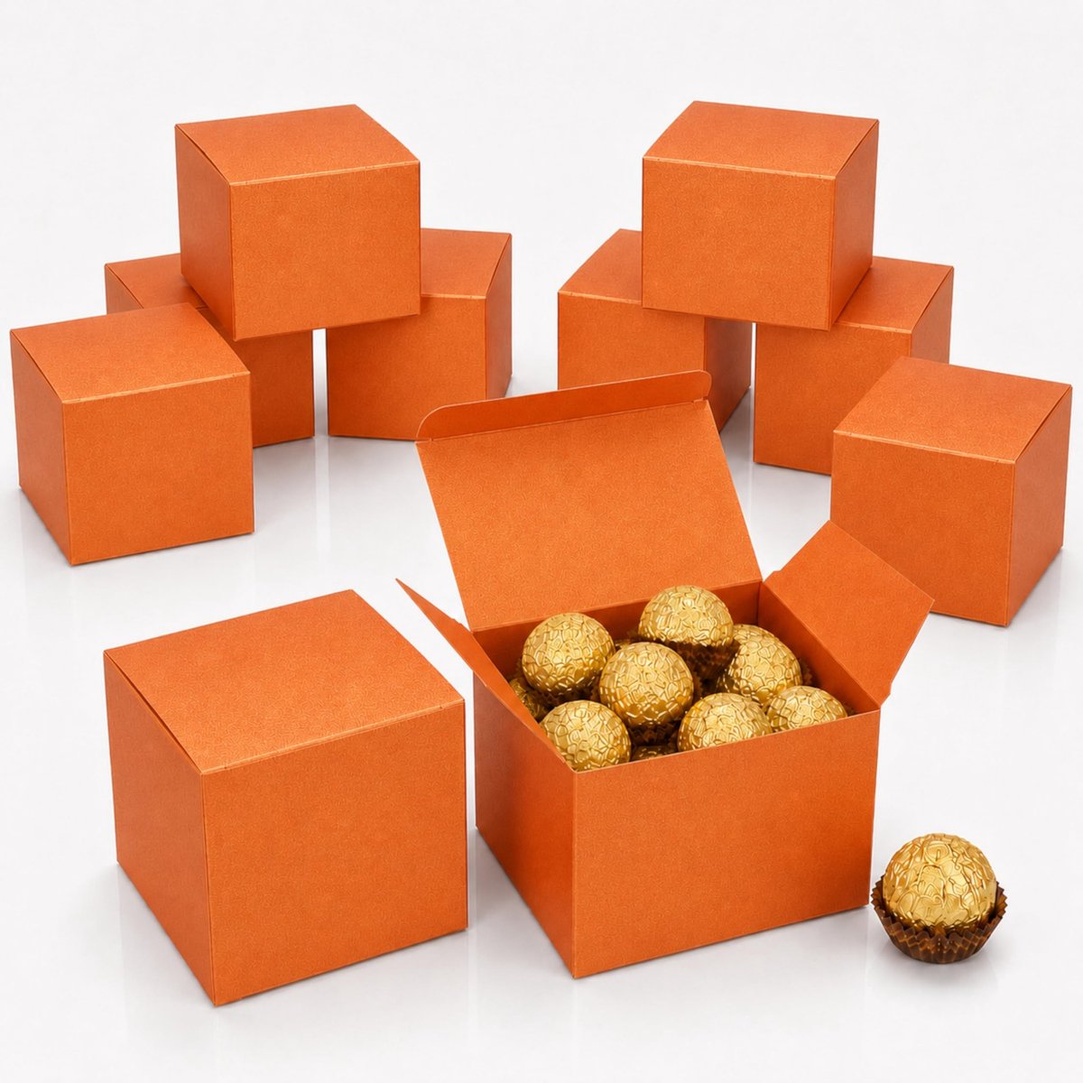 Solidchoice - Vintage Cadeau Dozen van Moeder van Parels met Deksel