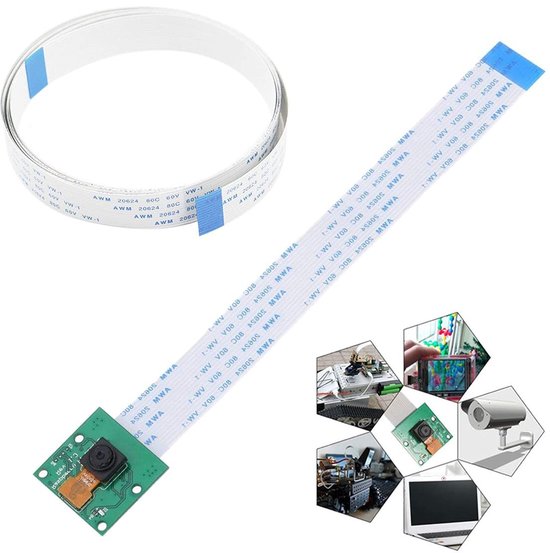 Solidchoice - Camera Module voor Raspberry Pi 1080p en 720p Webcamera