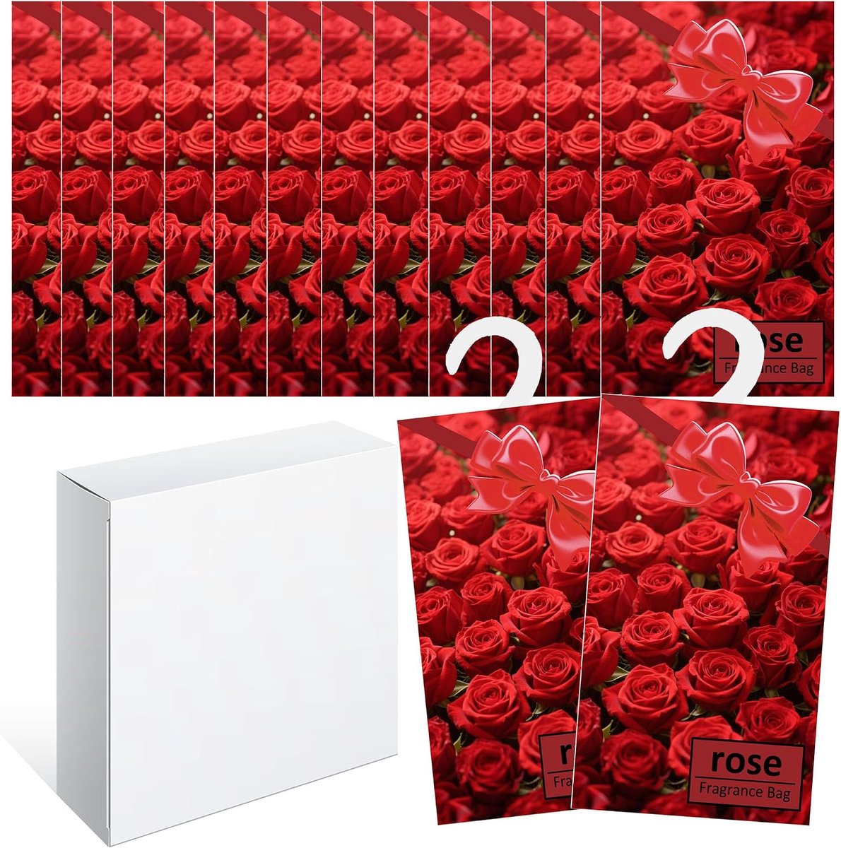 14 x lavendel-luchtverfrisserzakjes, luchtverfrisser voor kleding, luchtverfrisser voor kleding, kledingkast - ShopVlot