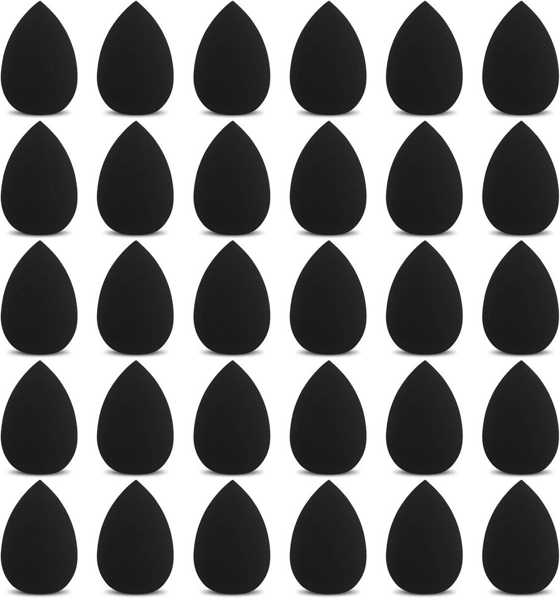 Gjinxi 30 stuks mini-make-upspons, make-upspons, kleine mixer, foundationpoederpads voor poeder, crème, reparaties - ShopVlot