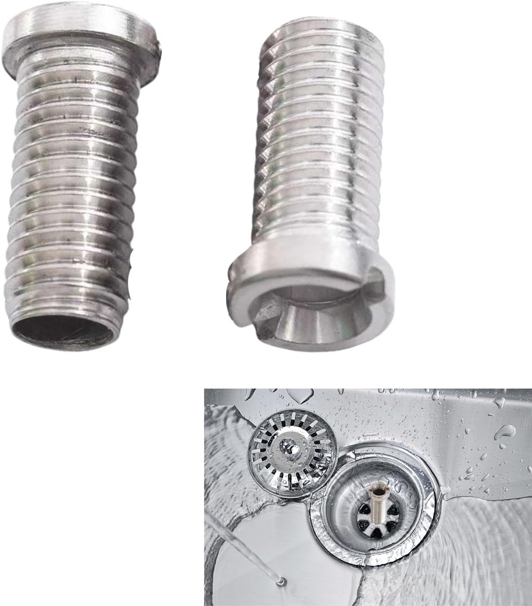 Holle schroef M12 x 30 mm - roestvrij staal - eenvoudig te installeren - duurzaam en veelzijdig - ShopVlot