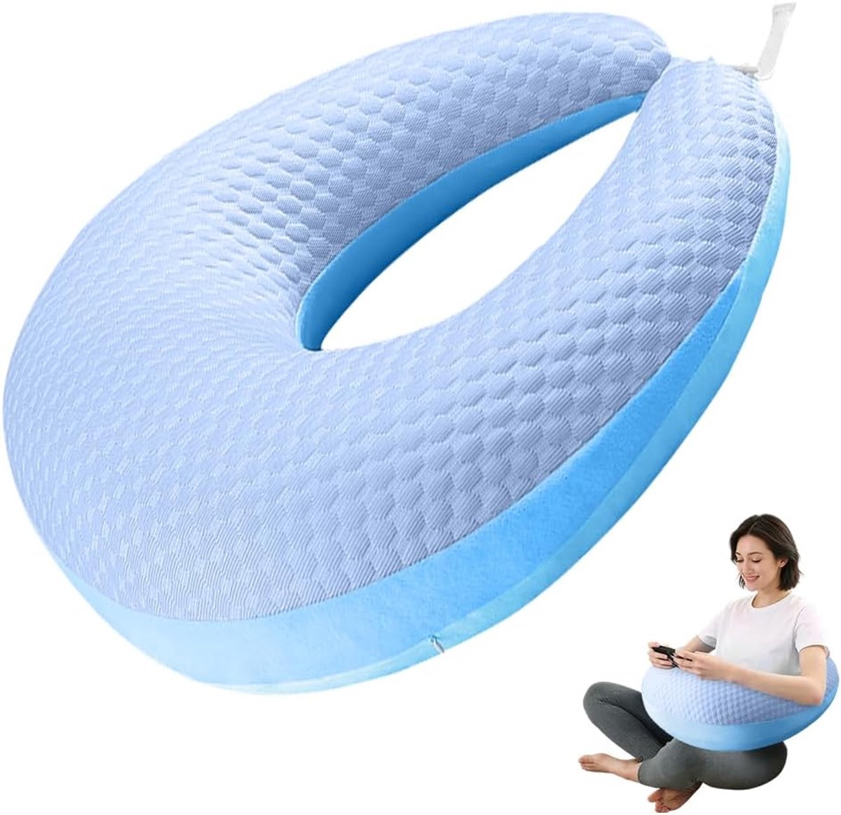 Ergonomisch kussen - Lichtgewicht - Ondersteunend - Vermindert spanning tijdens gamen - ShopVlot