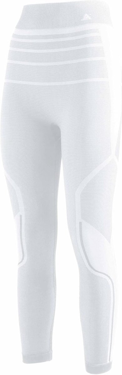 Thermoleggings XS - Zilver/Wit - Ademend, Elastisch, Naadloos - Ideaal voor koude dagen - ShopVlot