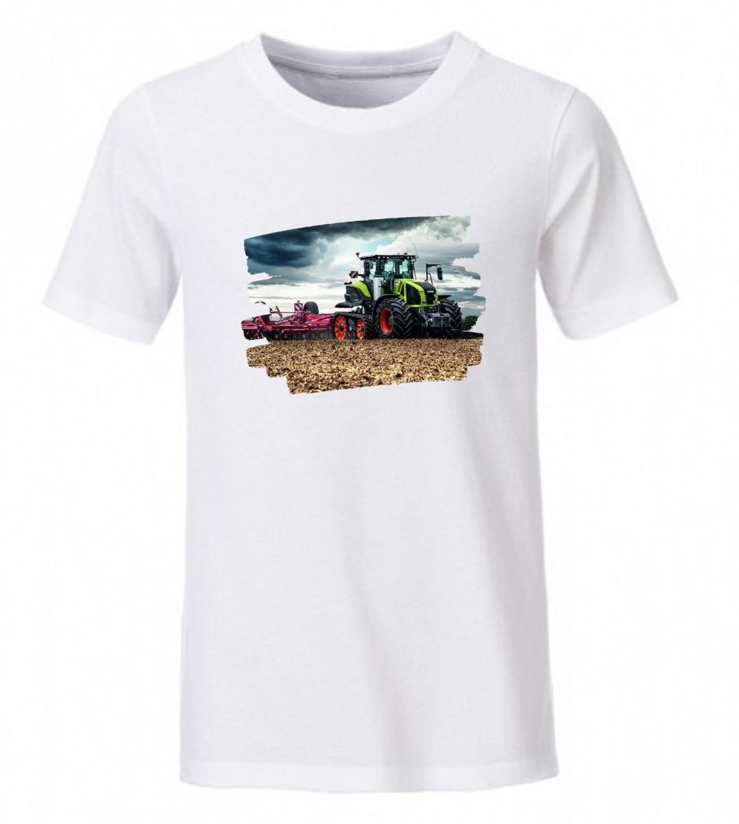 Trekker shirt wit - Wit - 98/104