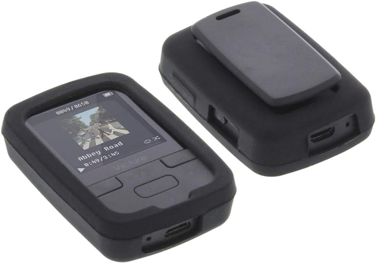 Hull for Victure M3 MP3 Case Silicone Protective Cover Rubber Black - ShopVlot