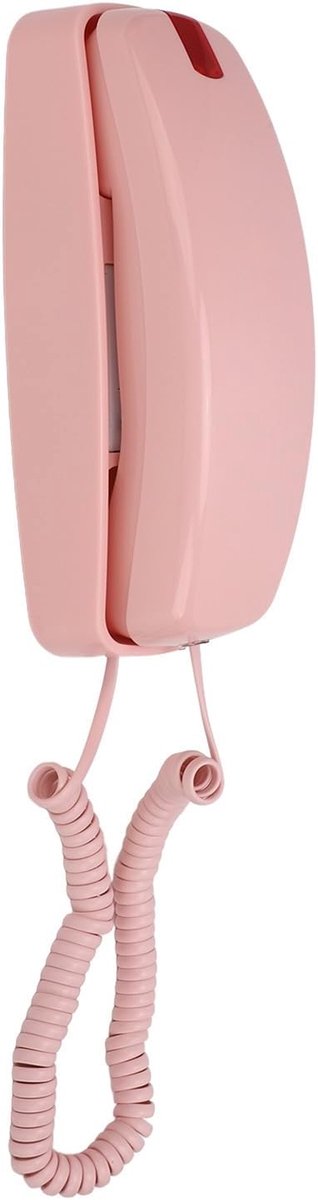Vaste telefoon retro - wandmodel - grote knoppen - vintage stijl met volumeregeling - ShopVlot