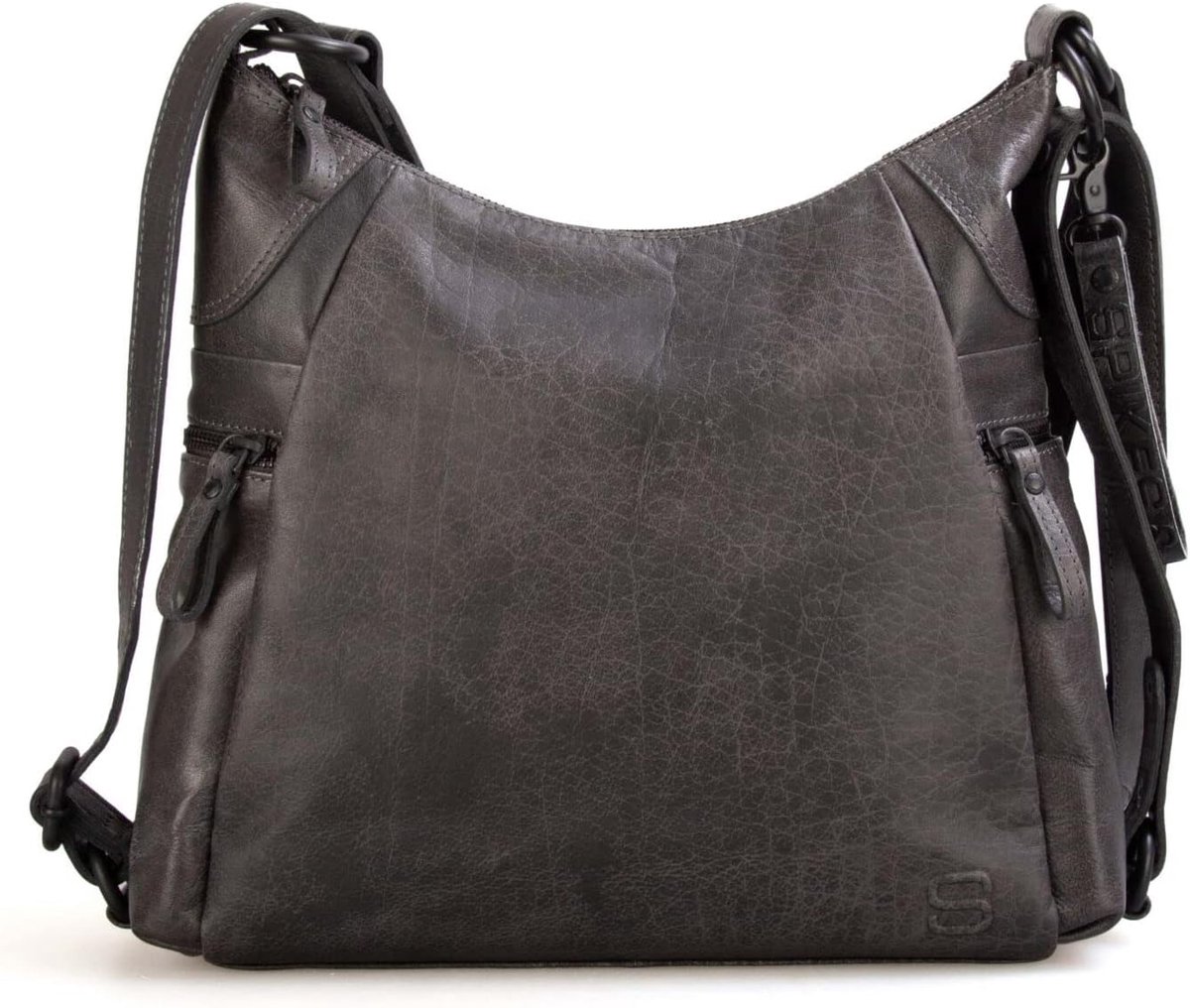 Spikes & Sparrow Dames boodschappentas echt leer - ShopVlot