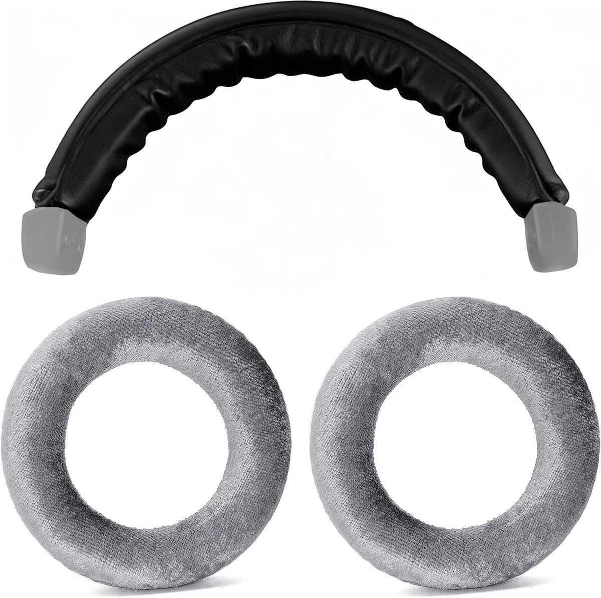 Defean Vervangingskussenset 2 IN1 oorkussens + hoofdband compatibel met Beyerdynamic DT770/DT770M/DT770Pro/DT770 Pro - ShopVlot