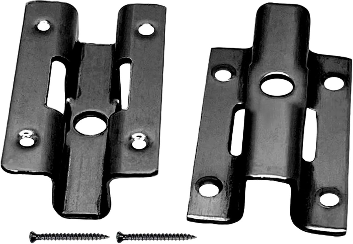 100 Pieces Patio Clips, Stainless Steel U-Shaped WPC Clips, Fixing Clips with 100 Screws for Bamboo Wood Floor Clasp - ShopVlot