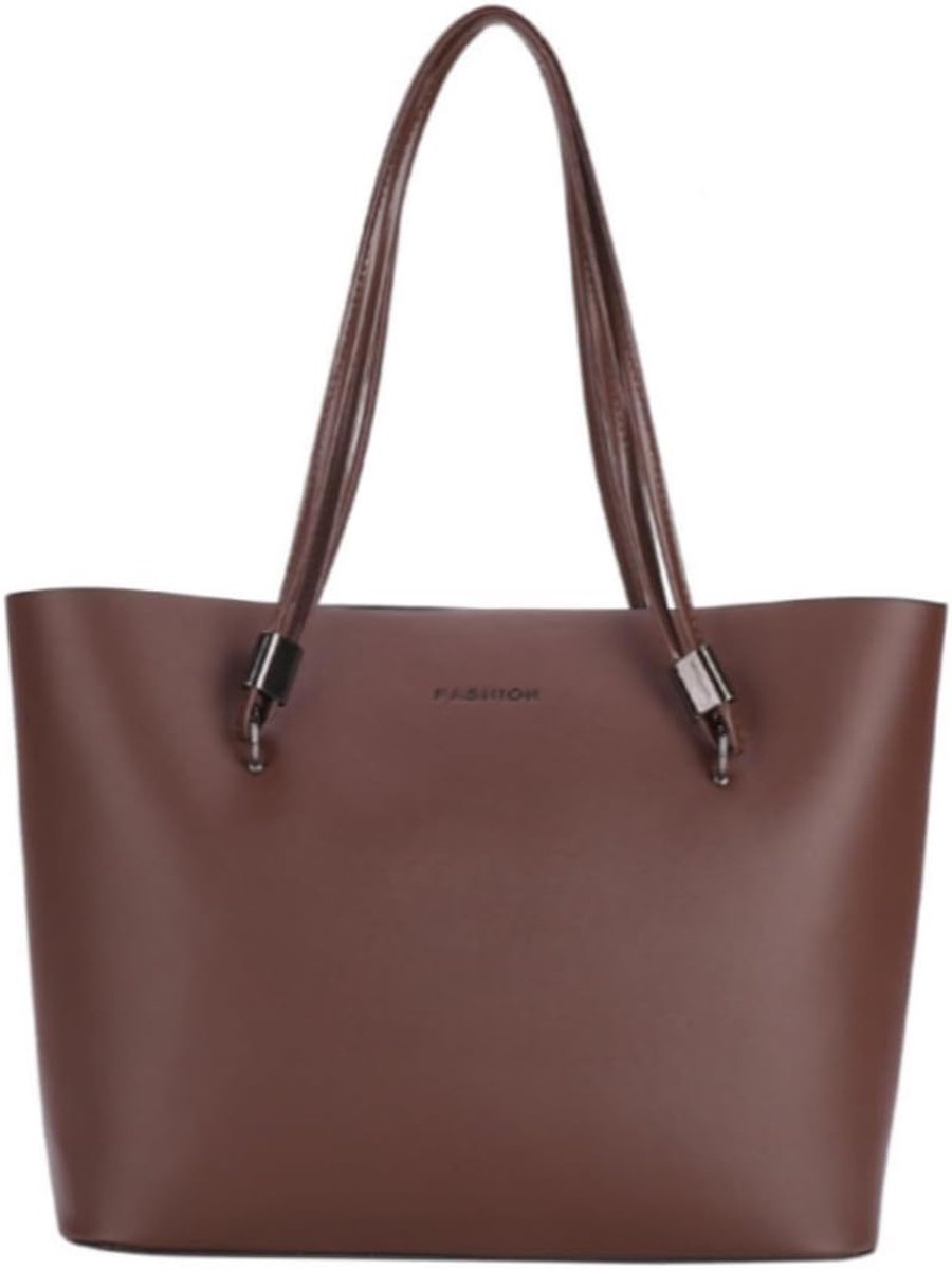 Tote bag for women stylish handbag faux leather shoulder bag for work school dating - ShopVlot