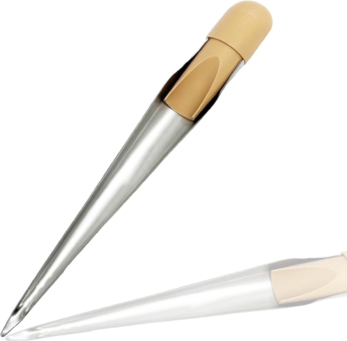 Marine Rope Splicing Spike Fid with Wooden Handle, Swedish Style, 304 Stainless Steel for Line Wire Diameter (Large) - ShopVlot