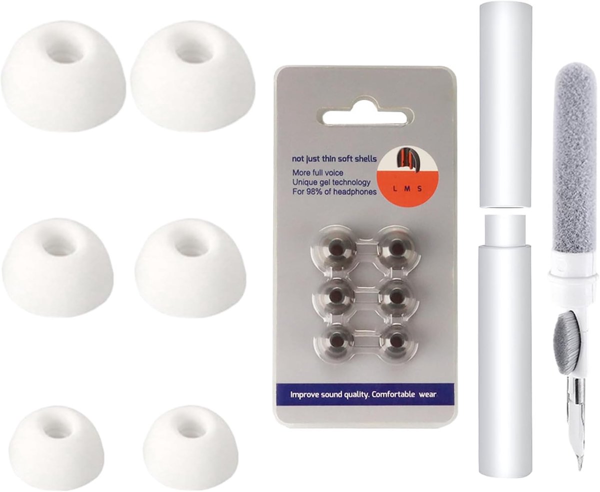 Vervangende siliconen oordopjes voor Huawei FreeBuds Pro 5, 3 maten S/M/L, antislip, geluidsisolatie en gratis - ShopVlot