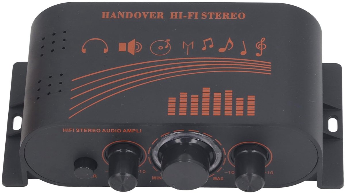 Miniversterker, Luidsprekerversterker HiFi-eindversterker 2-kanaals Mini 40W DC12V Multifunctioneel Geluid Stereo Home - ShopVlot