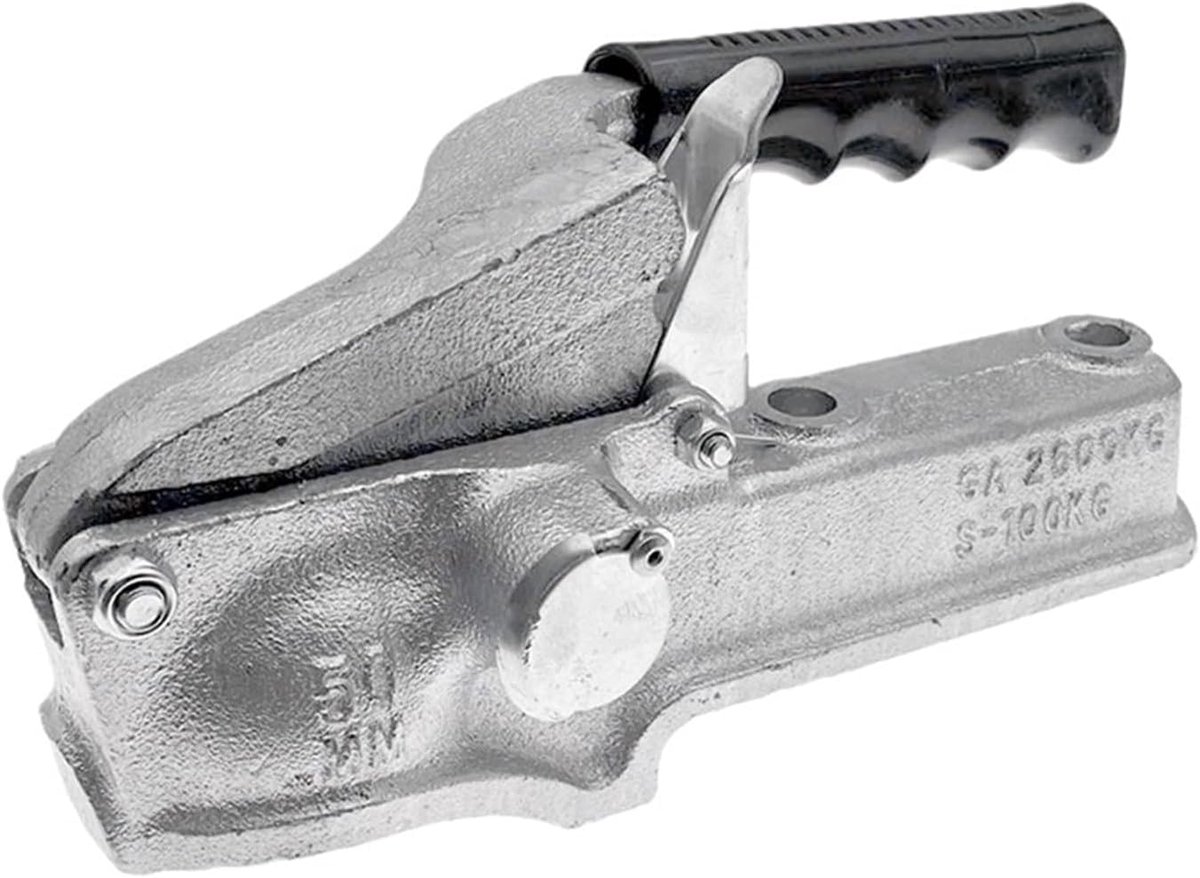 Trekhaak koppelingset 2600 kg - vierkant 60 mm - universeel toepasbaar - geschikt voor aanhangers - ShopVlot