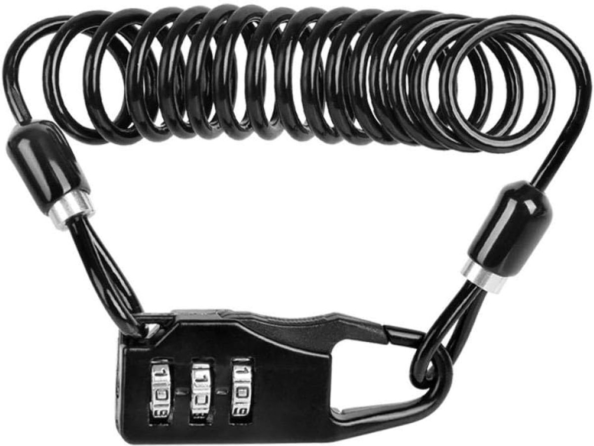 Bicycle Lock Mountain Bike Accessories Bicycle Electric Bicycle Lock Password Device Anti-Theft And Durable No. 3 Long - ShopVlot