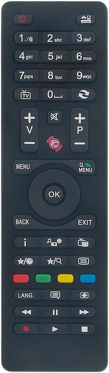 ALLIMITY Replce Remote control fit for FINLUX HAIER HORIZON KENDO POLAROID QILIVE TUCSON PRINCETON TL2404V12TCS - ShopVlot