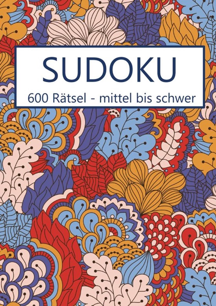 SnelShoppen - Sudoku Boek met 600 Rätsel voor Volwassenen - Midden tot Moeilijk Niveau - Ideaal voor Breintraining en Ontspanning