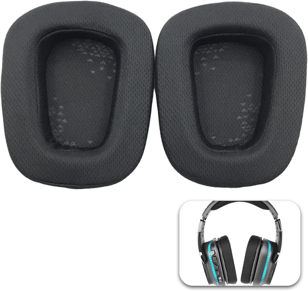 Vervangende oorkussens voor G933 Gaming Headset - Mesh Pad - Universele compatibiliteit - Verleng de levensduur - ShopVlot